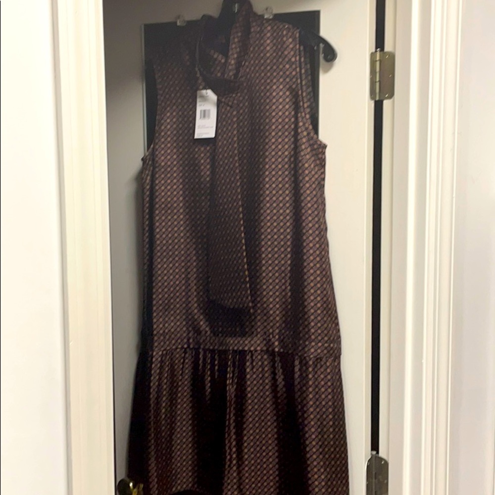 Lafayette ink multi dress - new